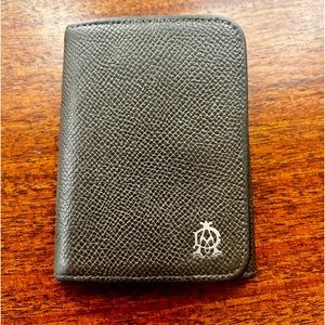 Dunhill Key Case Black Leather